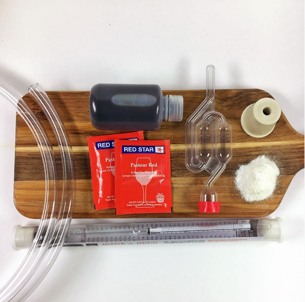 Starter DIY Fruit Juice Wine Making Kit (makes 5 gallons)